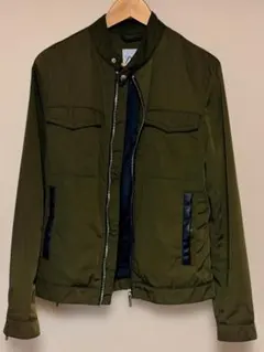 ZARA オリーブグリーン ナイロンジャケット Sサイズ