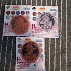 ワンピース　アクリルマグネット3枚セット