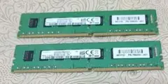 DDR4 4GB 2133MHz samsung メモリ 2枚セット 8GB