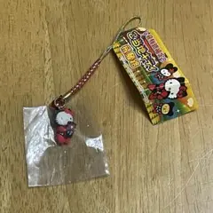 新品　ハローキティ　ご当地キティ　岐阜限定　飛騨路　さるぼぼ　根付け　ストラップ