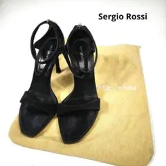 Sergio Rossi セルジオロッシ サンダル ブラック ミュール 美品のサムネイル