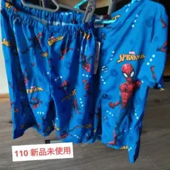 新品未使用タグ付き Marvel スパイダーマン　パジャマ 110のサムネイル