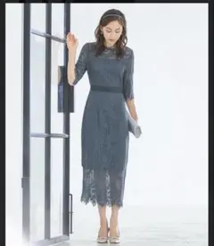 DRESS PLUS/ドレスプラス　レース　ワンピース
