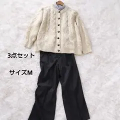 コーデ売り　セットアップ　3点セット　カジュアル