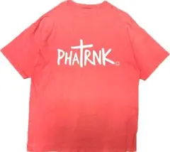 【PHATRNK✙ファットランク】 ベーシックロゴ　Tシャツ　ピンクのサムネイル