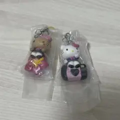 サンリオ　平成ギャルチャーム　2点セット　キティ　日焼けキティ　ハローキティ