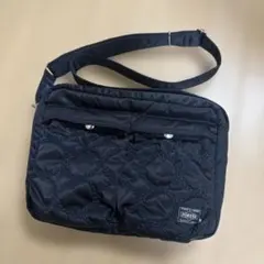 ポーター　ミナペルホネン　2way ショルダー　バッグ　トート　紺　美品 ポーター ミナペルホネン 2way ショルダー バッグ トート 紺 美品