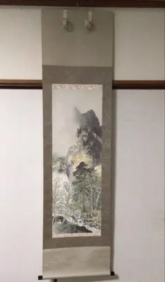 美品 掛け軸 小林太玄作「瀧」黄梅院 共箱 禅語 茶掛 夏掛け - メルカリ