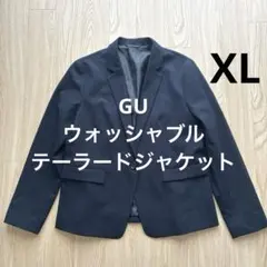 GU テーラードジャケットZ ネイビー　レディース　XL