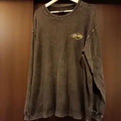 THRASHER 長袖カットソー XL ダークグレーブラック