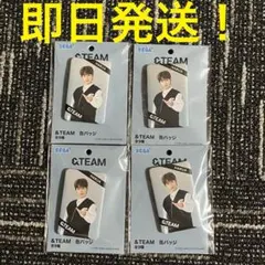 &TEAM 缶バッジ HARUA エンティーム ハルア 4個セット！