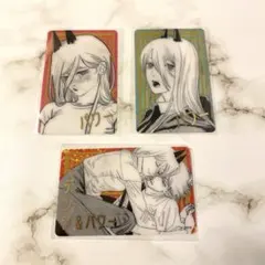 チェンソーマン パワー デンジ 箔押しクリアカード ジャンプフェスタ セット