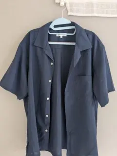 THE SHOP TK メンズ 半袖シャツ ネイビー Mのサムネイル