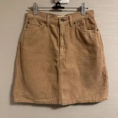 KBF コーデュロイ　スカート
