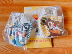 シークレットミニトート スティッチ チップ&デール