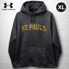 [美品]USA Under Armour ST. PAUL'S パーカー グレー