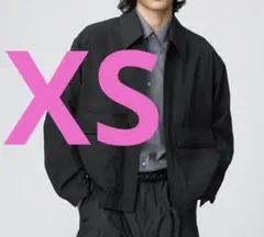 ユニクロU ショートブルゾン　ブラック