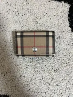Burberry 三つ折り財布 ベージュ・ブラック