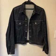 美品　UNIQLO レディース デニムジャケット Lサイズ