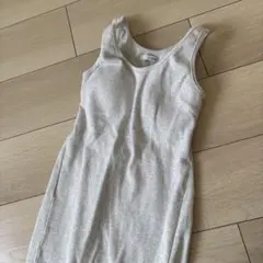 GYDA グレー キャミワンピース