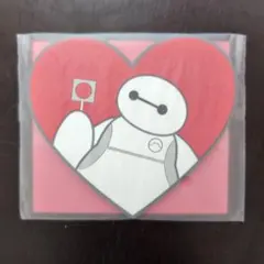 ベイマックス ハート型ラバーコースターあめさん