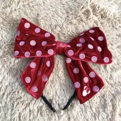 再お値下げ！ミニーちゃんカチューシャ　ディズニー　カチューシャ