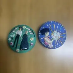 刺繍ブローチ　ジブリ　ハウルの動く城　セット割引あり