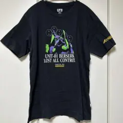 UNIQLOユニクロUT エヴァンゲリオンTシャツ黒Mサイズ