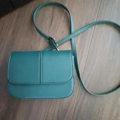 niko and　グリーン ショルダーバッグ 合成皮革