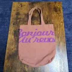 ROOTOTE トートバッグ ピンク キャンバス