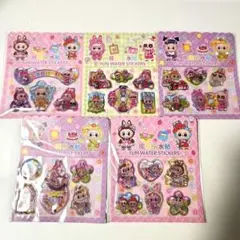 ラブブ 水シール5枚セット