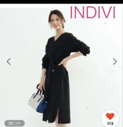 INDIVI インディヴィ　Sサイズ　ワンピース　小さいサイズ　3way