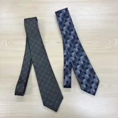 COMME CA ISM など　ネクタイ2つセット