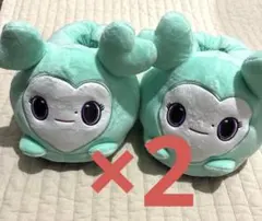 【2点】 TWICE LOVELYS GiGO限定　ぬいぐるみスリッパ　ミナ
