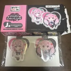 桜ミク クリアバッジセット