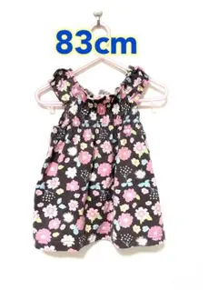 セール　ワンピース　女の子　80 夏　花柄