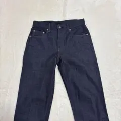 新品 セルビッジ 赤耳 デニムパンツ ジーンズ カイハラ 濃紺 ユニクロ 29のサムネイル