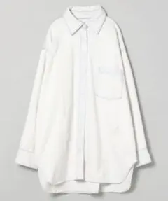 JEANASIS デニムクラッシュオーバーシャツ　フリーサイズ