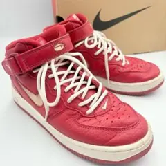 極希少✨️ NIKE 1998 AIR FORCE1 MID SC 赤 レザー