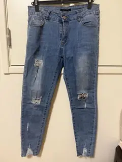 non-hedge ダメージデニム　スキニー　ズボン　ダメージ