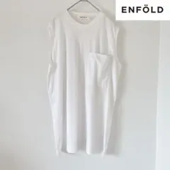 新品・紙タグ付】ENFOLDのコンパクト天竺 ルーズT-shirt - メルカリ