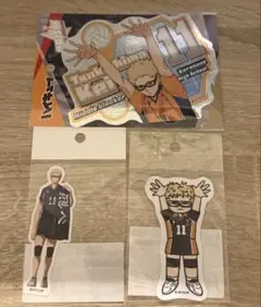ハイキュー　月島蛍　ステッカー　3セット