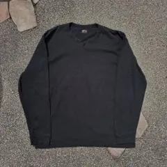 Hanes 長袖Tシャツ　カットソー　ネイビー　ロンT ヘインズのサムネイル