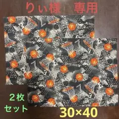 りぃ様★バスケットボールデザイン【2枚セット】★30×40