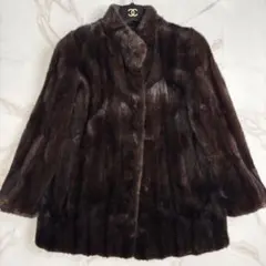 毛皮コート　Rambulton BLACKGLAMA ブラックグラマ　上質　肉厚 楽天市場】極美品☆BLACKGLAMA ブラックグラマ MINK ミンク 本