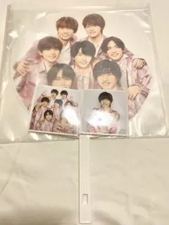 なにわ男子　カウコン　うちわ　ましかくフォト