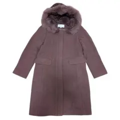 プロポーションボディドレッシング　フードファーコート　2way