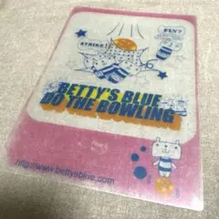 BETTY’S BLUE ベティーズブルー 下敷き 平成 レトロのサムネイル