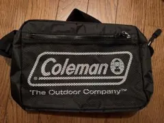 coleman ショルダーバッグ　ブラック