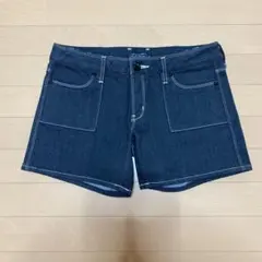 moussy☆ブラックデニムショートパンツ